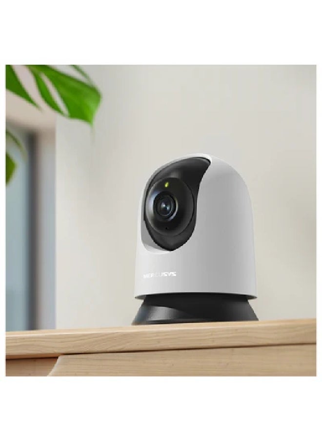 MERCUSYS Pan/Tilt Home Security Wi-Fi Camera 1080p, MC200 - White - Image 2