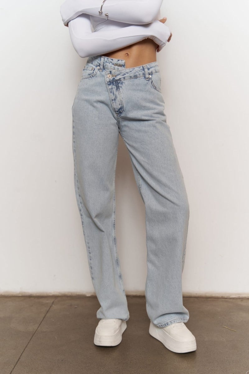Mai Collection Verna Cross Blue Jeans  - Image 2
