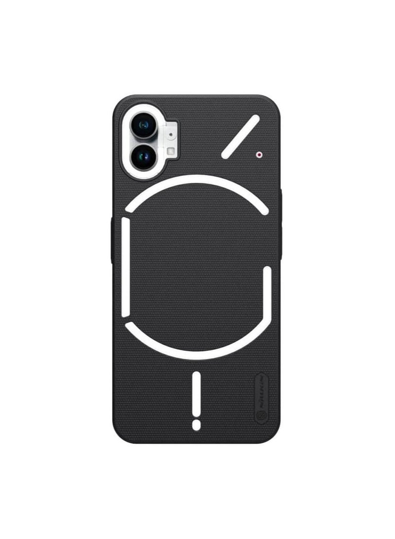 Nillkin Case For Nothing Phone One Frosted Shield PC Case Anti-scratch Slim Anti-fall Protection Phone Cover Nothing Phone One Black - Image 1