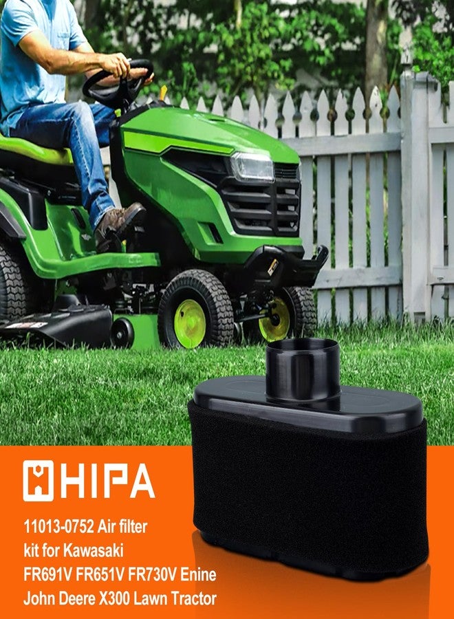 Hipa طقم صيانة HIPA FR691V لجزازات العشب ذات المحركات رباعية الأشواط من كاواساكي، طرازات FR730V، FR651V، FS481V، FS541V، FS600V، FS651V، FS691V، FS730V، يتضمن فلتر هواء 11013-0752 وفلتر زيت 49065-7007. - Image 2
