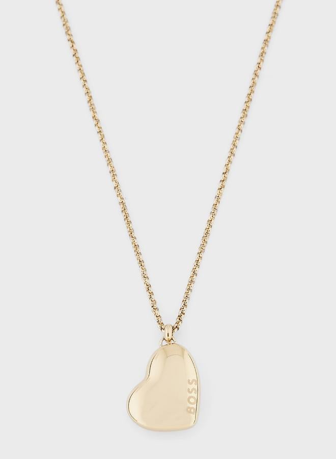 BOSS Pendant with Chain In Stainless Steel - Image 3