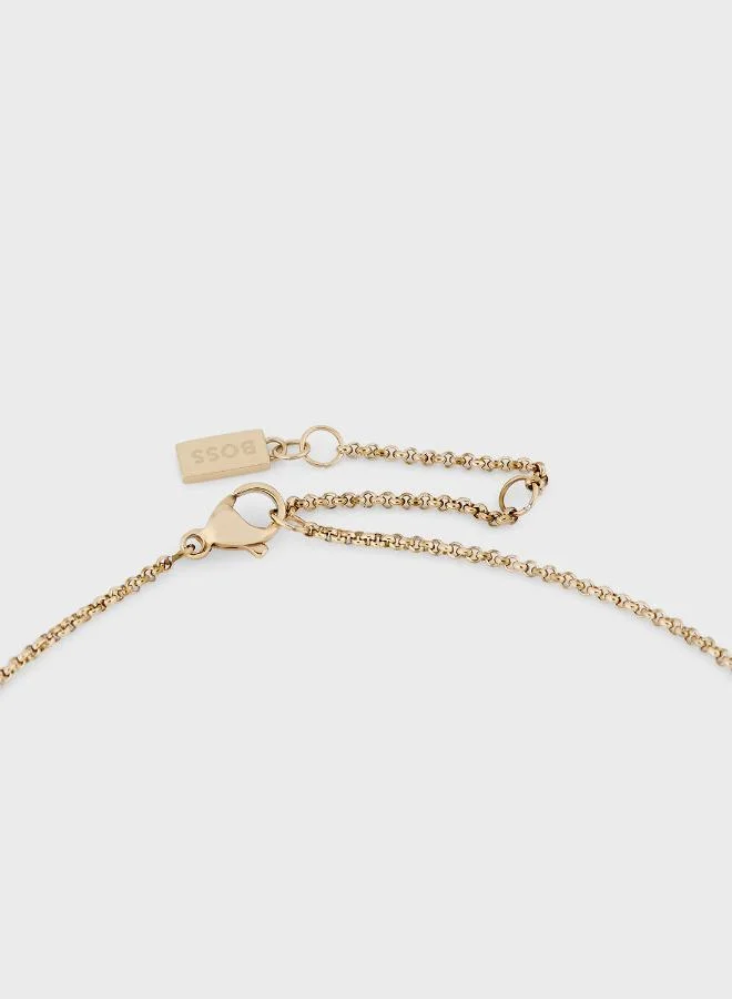 BOSS  Honey - Giftset Pendant with Chain In Stainless Steel - 1570174 for Women | Best Price UAE