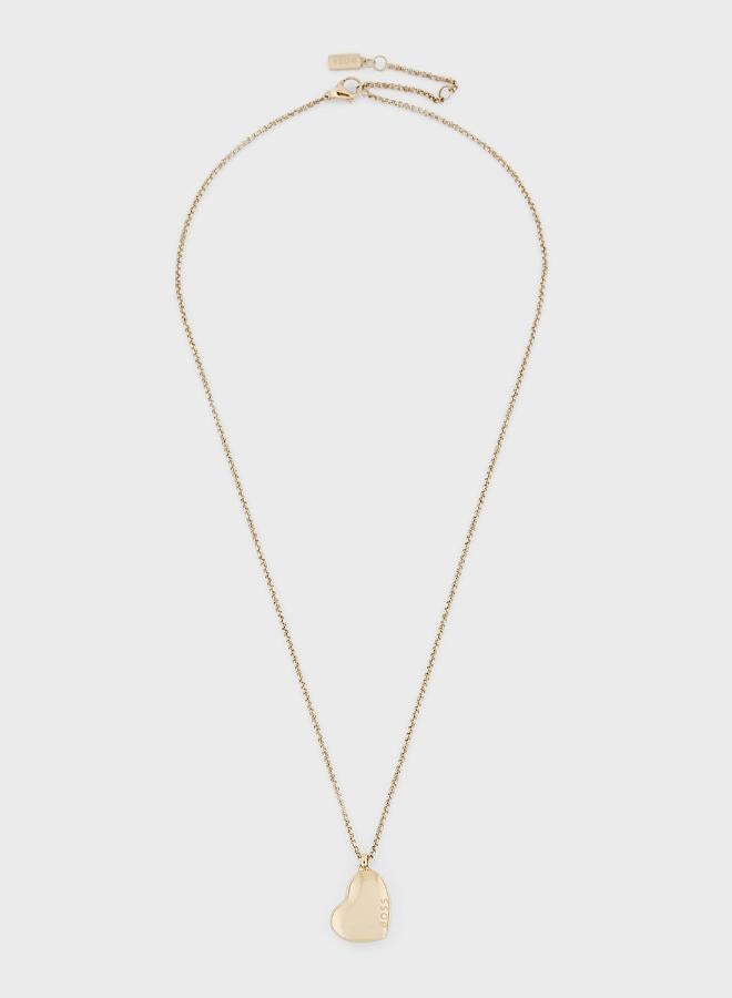 BOSS Pendant with Chain In Stainless Steel - Image 2