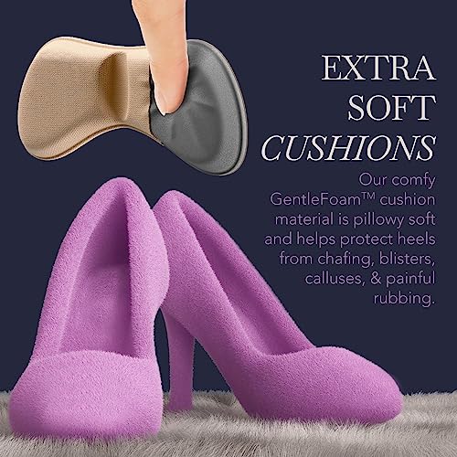 Ballotte Premium Heel Cushion Pad Heel Grips for Women Shoes Back of Feet Pads. That are Too Big Foot Inserts for Women & Men Arch Support Grips for Better Mobility (Heel Grips 12 Pack Multicolor) - Image 3