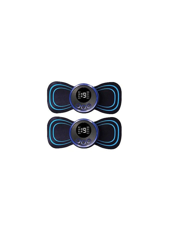 2 Pcs Mini Electric Neck Massager for Pain Relief - Image 3