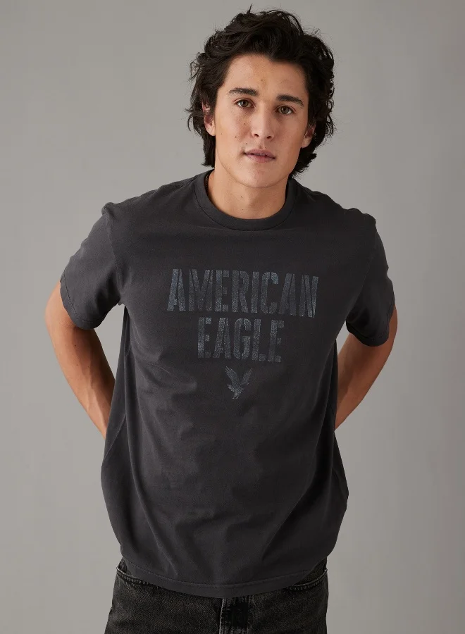 امريكان ايجل AE Logo Graphic T-Shirt