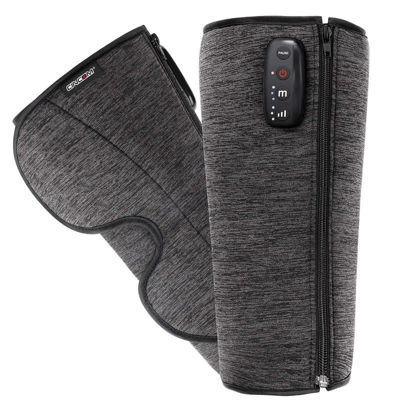CINCOM Cordless Calf Massager for Circulation Leg Compression Massager for Calf Rechargeable Leg Massage with 3 Intensities 3 Modes for Pain Relief Gifts for Women Men