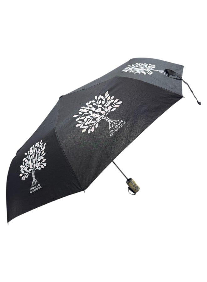 Mega Tree Umbrella with Tree of Life Design, UV Protection, Colour Changing, Foldable, Compact Rain & Sun Umbrella with Tree Designs for Kids & Adults (Green) - Image 5