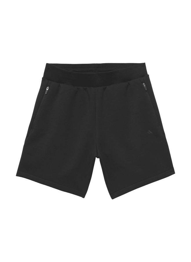 Adidas Adidas One Fl Short Black Basketball Shorts For Unisex Xs  - Image 2