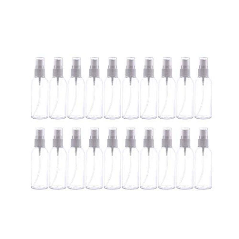 DIY Crafts Pack Of 60 Pc Mist Mini Spray Bottles Fine Mist Mini Clear Spray Bottles with Pump Spray Cap for Essential Oils Travel Perfumes Ref Pack Of 60 Pc Mist Mini Spray Bottles - Image 1