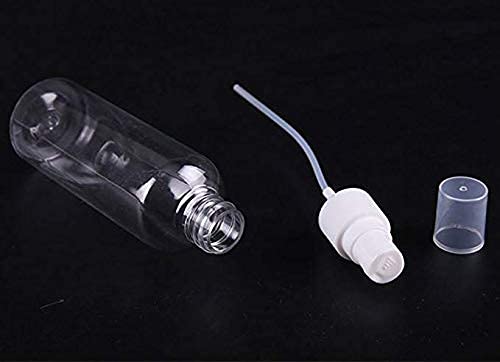 DIY Crafts Pack Of 60 Pc Mist Mini Spray Bottles Fine Mist Mini Clear Spray Bottles with Pump Spray Cap for Essential Oils Travel Perfumes Ref Pack Of 60 Pc Mist Mini Spray Bottles - Image 4