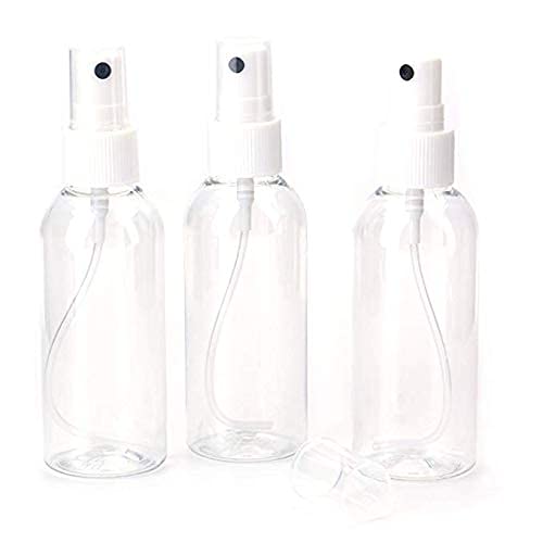 DIY Crafts Pack Of 60 Pc Mist Mini Spray Bottles Fine Mist Mini Clear Spray Bottles with Pump Spray Cap for Essential Oils Travel Perfumes Ref Pack Of 60 Pc Mist Mini Spray Bottles - Image 3