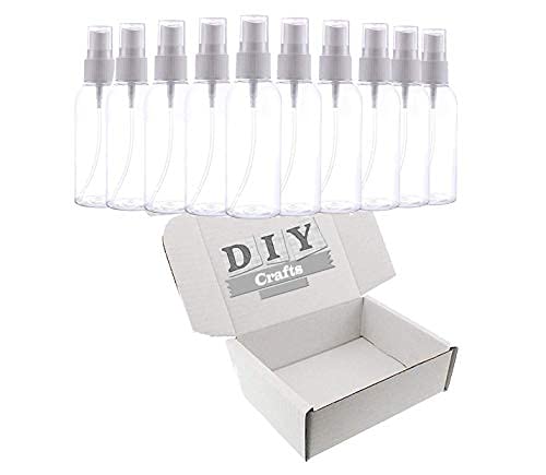 DIY Crafts Pack Of 60 Pc Mist Mini Spray Bottles Fine Mist Mini Clear Spray Bottles with Pump Spray Cap for Essential Oils Travel Perfumes Ref Pack Of 60 Pc Mist Mini Spray Bottles - Image 5