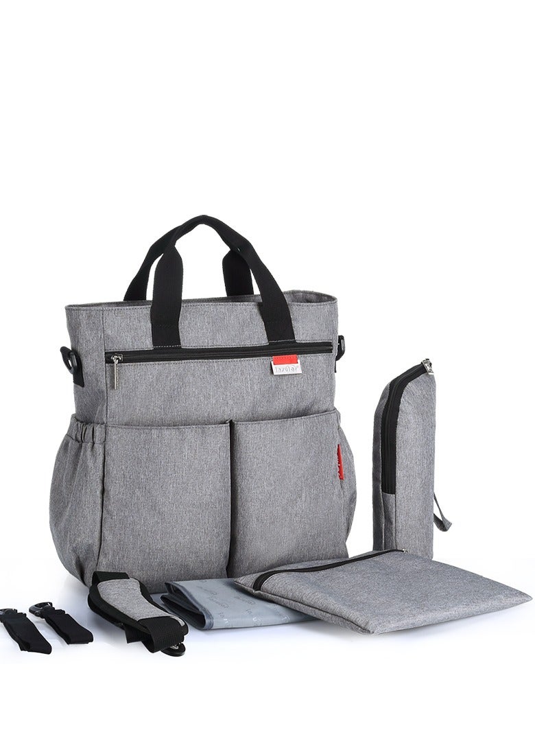 insular Large Capacity Convertible Water Proof Shoulder Durable Baby Diaper Bag - Image 1