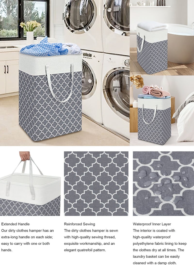 Goldfish Dirty Clothes Storage Bin Laundry Torage Basket Laundry Basket Laundry Hamper Bag Washing Bin Clothes Bag Collapsible Laundry Basket Collapsible Waterproof Clothes Hamper - Image 4