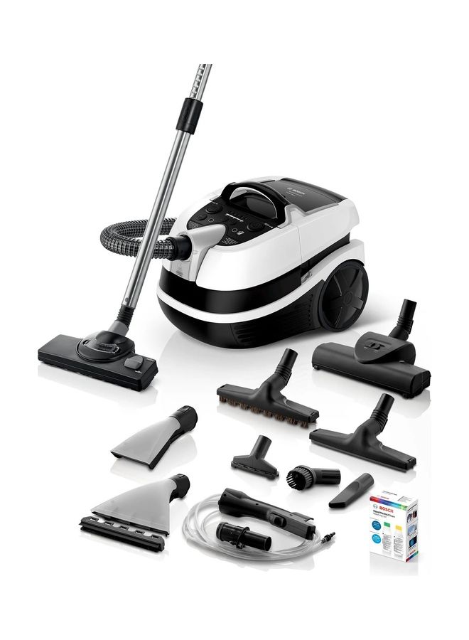 BOSCH Series 4 Wet & Dry Vacuum Cleaner, Multi-Function 2100 W BWD421PRO White - Image 1