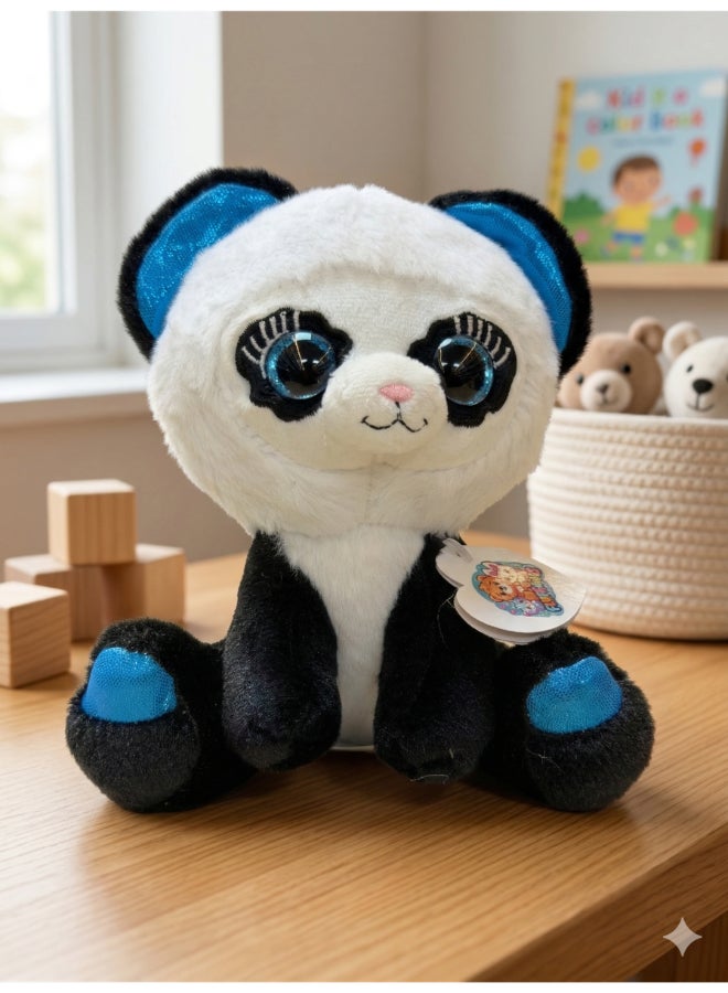 Fluffmals لعبة حيوانات محشوة فلوفمالز - باندا خجول 15 سم - Image 3