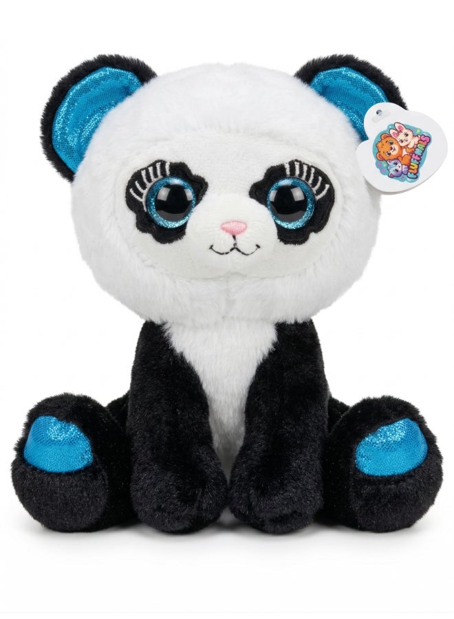 Fluffmals لعبة حيوانات محشوة فلوفمالز - باندا خجول 15 سم - Image 2