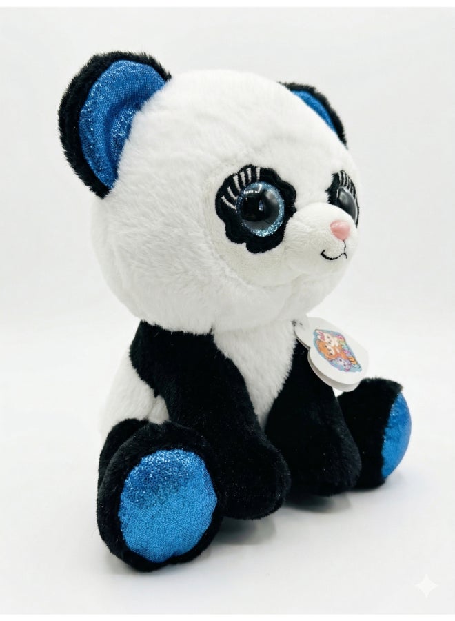 Fluffmals لعبة حيوانات محشوة فلوفمالز - باندا خجول 15 سم - Image 1