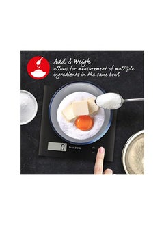 Salter Arc Kitchen Scale Black 1066 Bkdr15  - Image 5