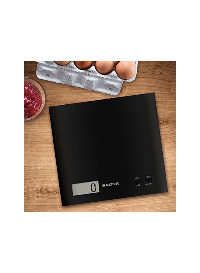 Salter ميزان المطبخ المقوس باللون الأسود 1066 Bkdr15 - Image 2