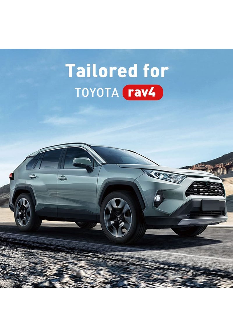 SYOSI Center Console Organizer Box for Toyota Rav4 2018 to 2022, 3 Compartment Center Dash Storage Insert Tray Box with Dual Usb Outlet - Image 4