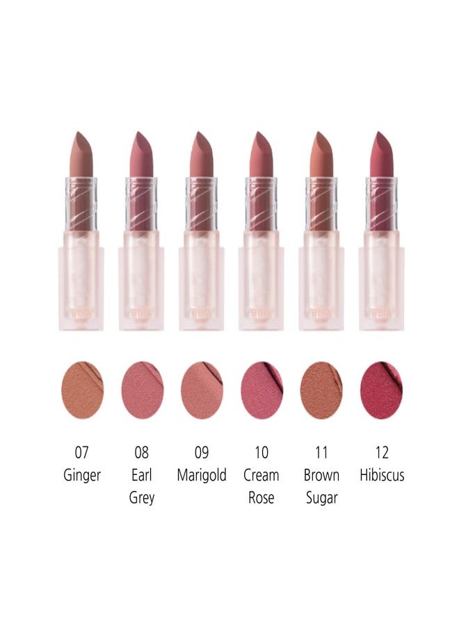 BBI@ BBIA BBIA Last Powder Lipstick Series2 - Powder Matte Lipstick, Full Coverage, Non-Drying Matte Finish, Weightless Velvet Texture, Long-Lasting Lip Makeup, MLBB, Vegan, Korea Lip Makeup (12 HIBISCUS) - Image 2