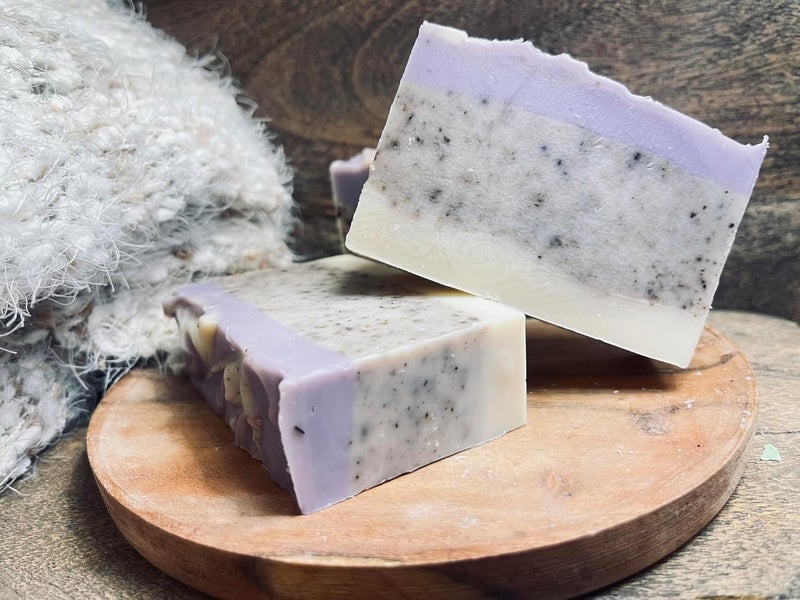 Handmade natural soap Autumn Fig homemade soap bar shea butter soap handmade soap gift idea - Image 4