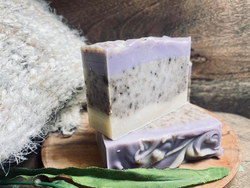 Handmade natural soap Autumn Fig homemade soap bar shea butter soap handmade soap gift idea - Image 3