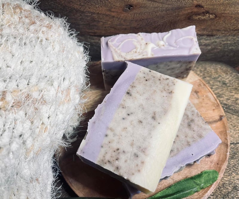 Handmade natural soap Autumn Fig homemade soap bar shea butter soap handmade soap gift idea - Image 2