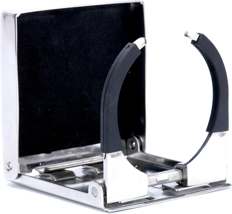 Amarine Made 4-Pack Stainless Steel Adjustable Folding Drink Holder for Marine, Boat, and Caravan - Image 5