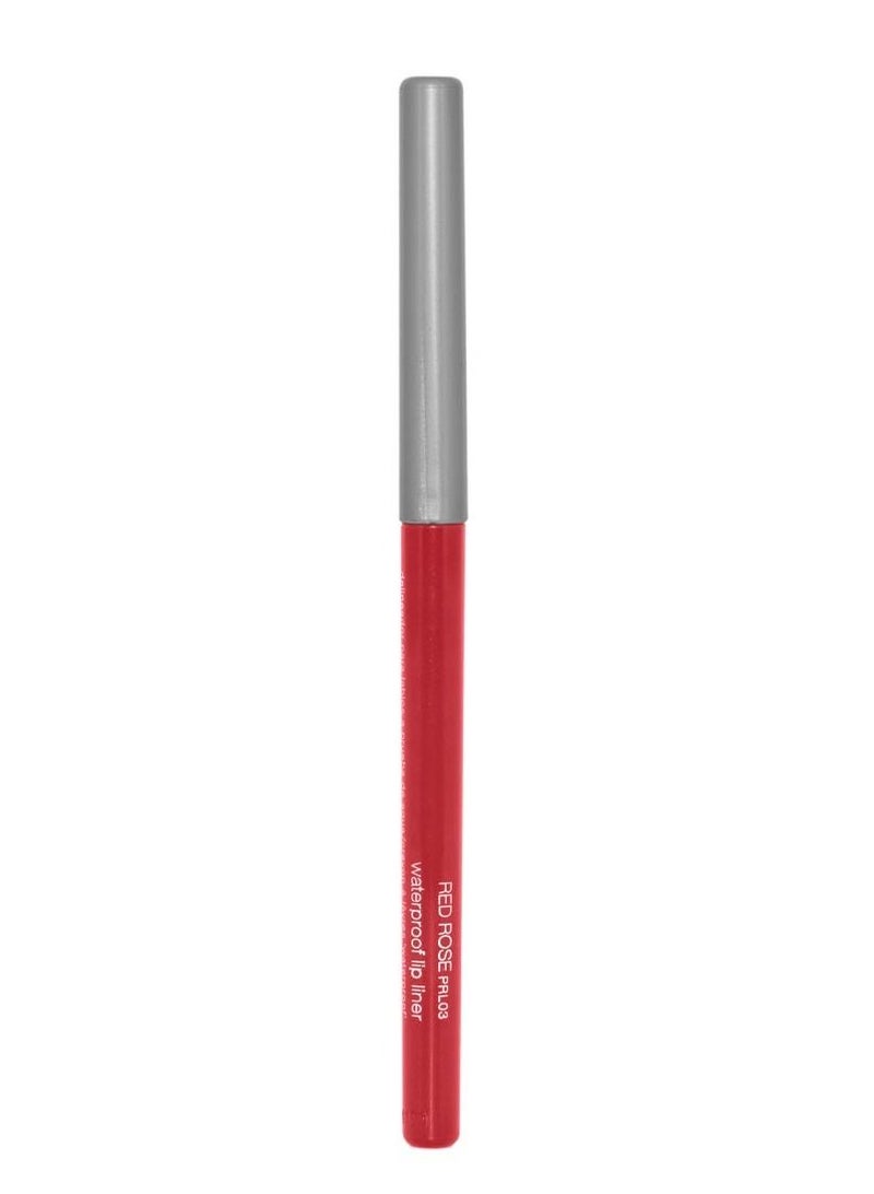 PALLADIO PALLADIO Waterproof Lip Liner - Red Rose - Image 3