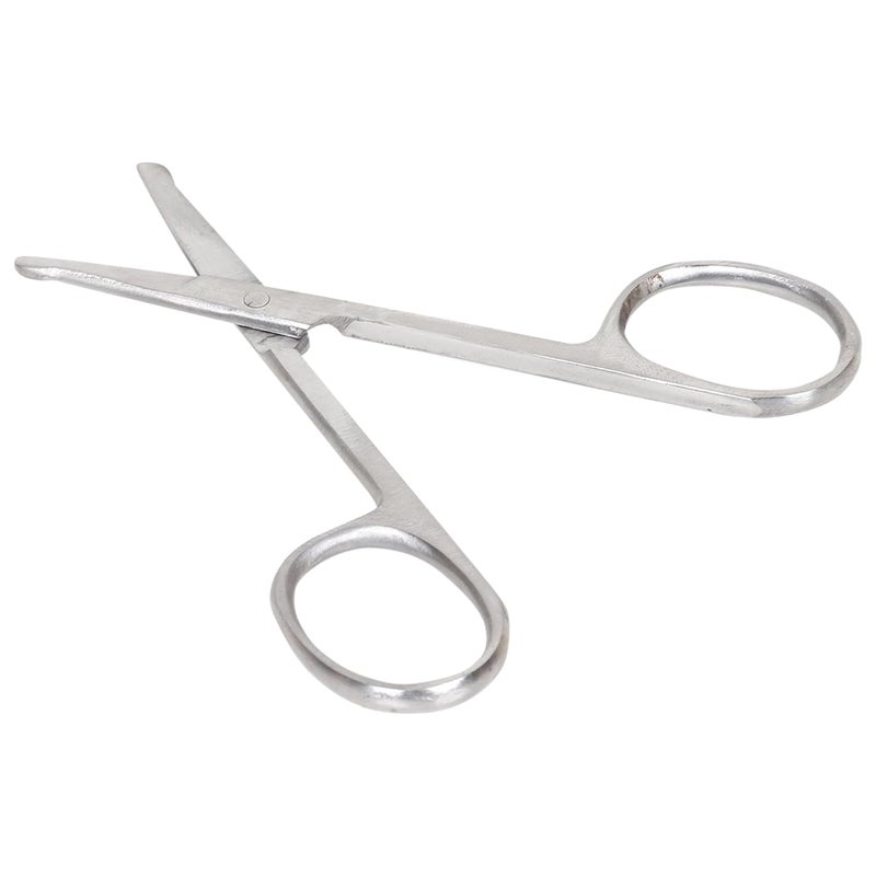 Generic Precision Pubic Hair Trimming Scissors Rounded Tips for Safe Grooming Stainless Steel Shears for Men and Women Multipurpose Easy Handle Design Pack of 1  - Image 3