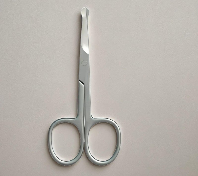 Generic Precision Pubic Hair Trimming Scissors Rounded Tips for Safe Grooming Stainless Steel Shears for Men and Women Multipurpose Easy Handle Design Pack of 1  - Image 1