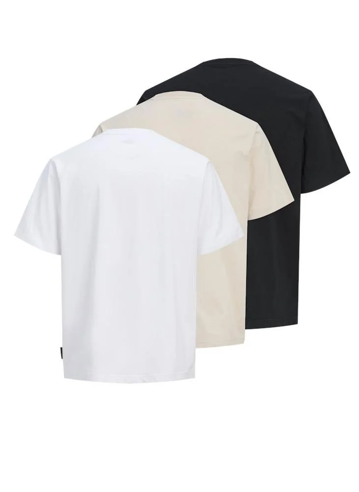3 Pack Graphic Crew Neck T-Shirt