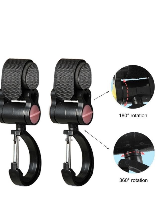 ترتيس شماعات عربة هوك ، عربة أطفال دوارة 360 درجة عربة التسوق عربة هوك - Image 1