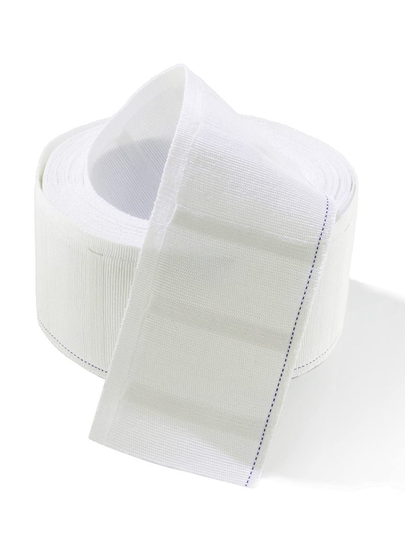 MJMP MJMP Pleat Tape for Curtain Heading Vintage Style Small Size10YardWhite 