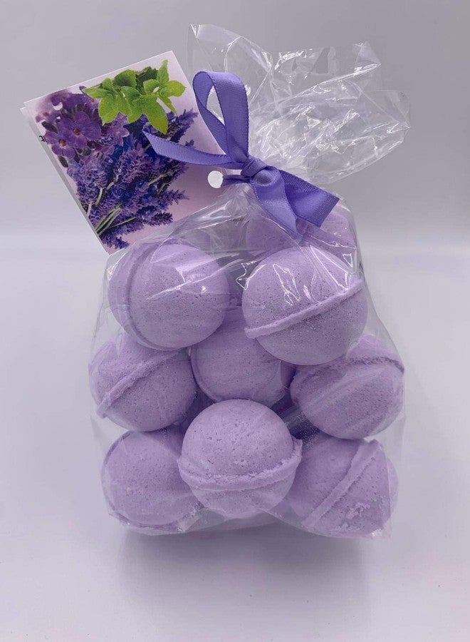 Spa Pure Lavender Vanilla Fizzies: 14 Lavender Vanilla Bath Bomb Fizzies with Shea, Mango & Cocoa Butter, Ultra Moisturizing ...Great for Dry Skin - Image 3