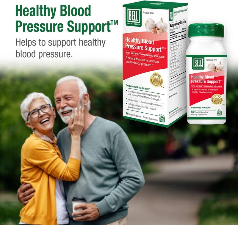 Bell Healthy Blood Pressure Support Unique Blend  Natural Blend of Green Coffee Bean Extract Garlic  Celery Seed Extract Supplements 60 Capsules Vegan NonGMO - Image 4