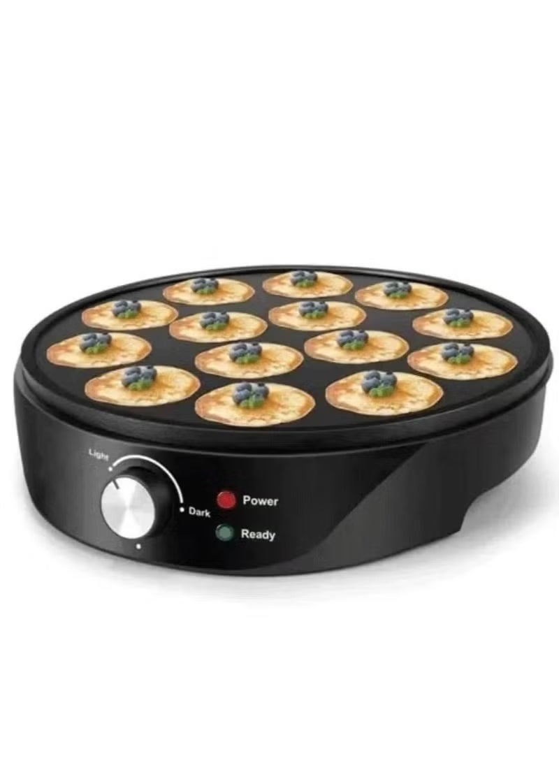 DENX DX 3405 Pancake Maker Non-Stick Coating, 14 Pieces - Image 1