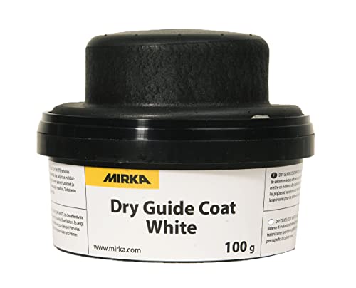 Mirka Dry Guide Coat White with Applicator 100g to use for dark colour surfaces - Image 4