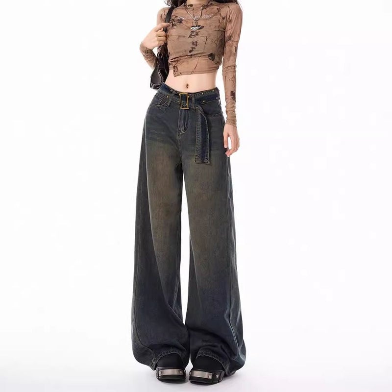 Vintage Classic European-American Design Daily Commute Jeans  Size_S - Image 3
