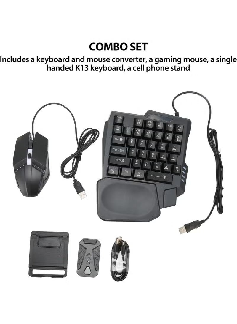 4 in 1 mobile gaming combo pack including keyboard and mouse Gamepad Controller & Converter Model Mix Lite+ for Android No Lag PC-Like Gaming Feel on Android - Image 3