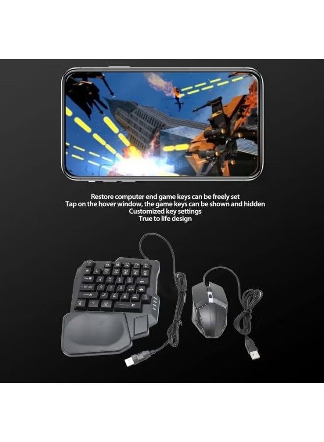 4 in 1 mobile gaming combo pack including keyboard and mouse Gamepad Controller & Converter Model Mix Lite+ for Android No Lag PC-Like Gaming Feel on Android - Image 4