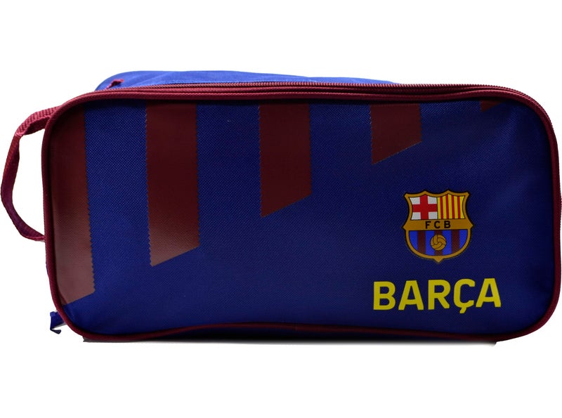 Hy-Pro HyPro Officially Licensed FC Barcelona Boot Bag Stripe Design Barca Barcelona Merchandise Football Ideal for Storage Great Gift Idea Maroon Stipe - Image 2