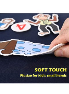 SYOSI Felt Board for Toddlers Story Board, Magnetic Flannel Playboards Board for Toddlers, 4 Themed Felt Figures with Storage Bag, Fun Learning Activities for Boys & Girls  - Image 3