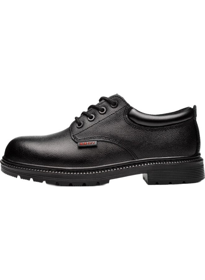 Blue Gull Shield Blue Owl Shield Safety Shoes For Men, 6Kv Insulated, Steel Toe, Protective Plastic Toe Cap, Wear-Resistant, Lightweight, Cowhide Functional Shoes, Comfortable Electrician Shoes 8112 Electrician Shoes [6Kv Insulated] Size 38 - Image 2