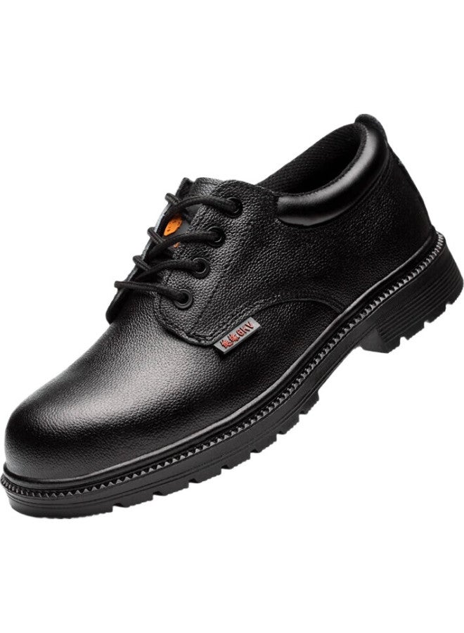 Blue Gull Shield Blue Owl Shield Safety Shoes For Men, 6Kv Insulated, Steel Toe, Protective Plastic Toe Cap, Wear-Resistant, Lightweight, Cowhide Functional Shoes, Comfortable Electrician Shoes 8112 Electrician Shoes [6Kv Insulated] Size 38 - Image 3