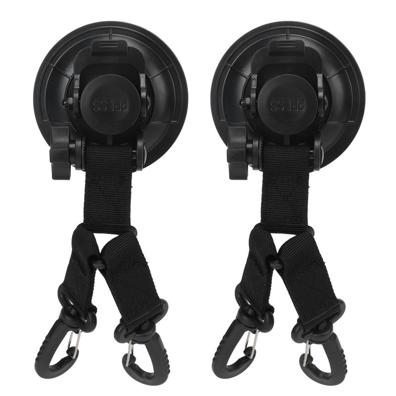 2Pcs Suction Cup Anchor Double Head Strong Suction Car Tent Suction Cup Anchor for Outdoor Camping - Image 1