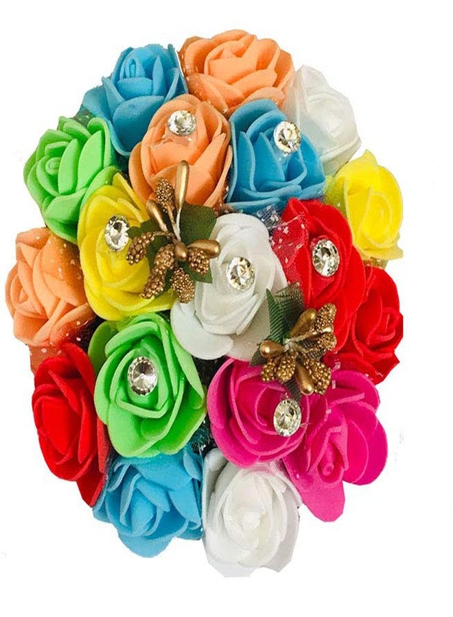 AorviDesigns مجموعة زينة كعكة الشعر الكاملة من AorviDesigns™ للنساء، عبوة من قطعتين - Image 3